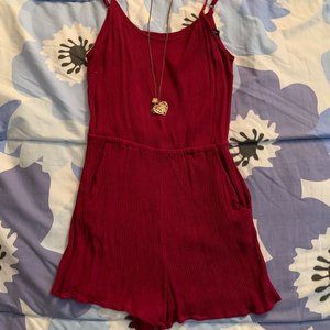 Forever 21 MAGENTA ROMPER